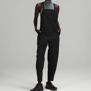 NWT - Lululemon Lab Women's Overalls Black - SOLD OUT - Size 12